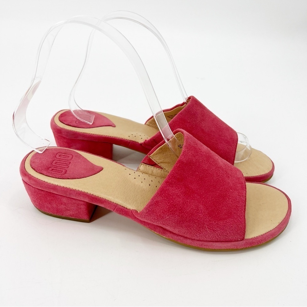 ONO Cara Pink Suede Slide Sandals Size 8M